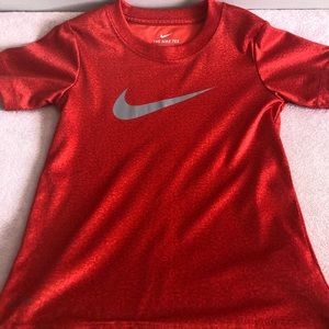Nike Dryfit short sleeve shirt.